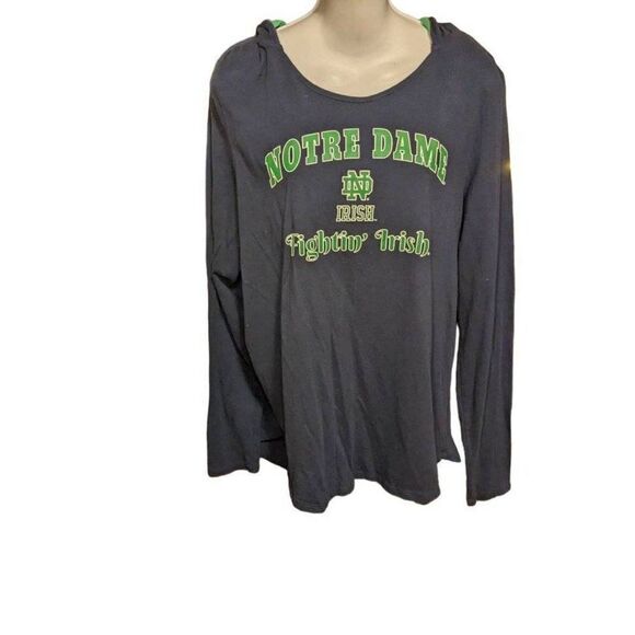Noter Dame tee shirt hoodie size M by Colosseum - Picture 5 of 13